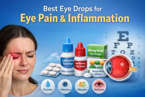 Best Eye Drops & Medicines for Eye Pain and Inflammation